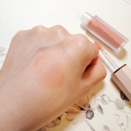 ペタルドロップリキッドブラッシャー/DEAR DAHLIA/リキッドチークを使ったクチコミ(5枚目)