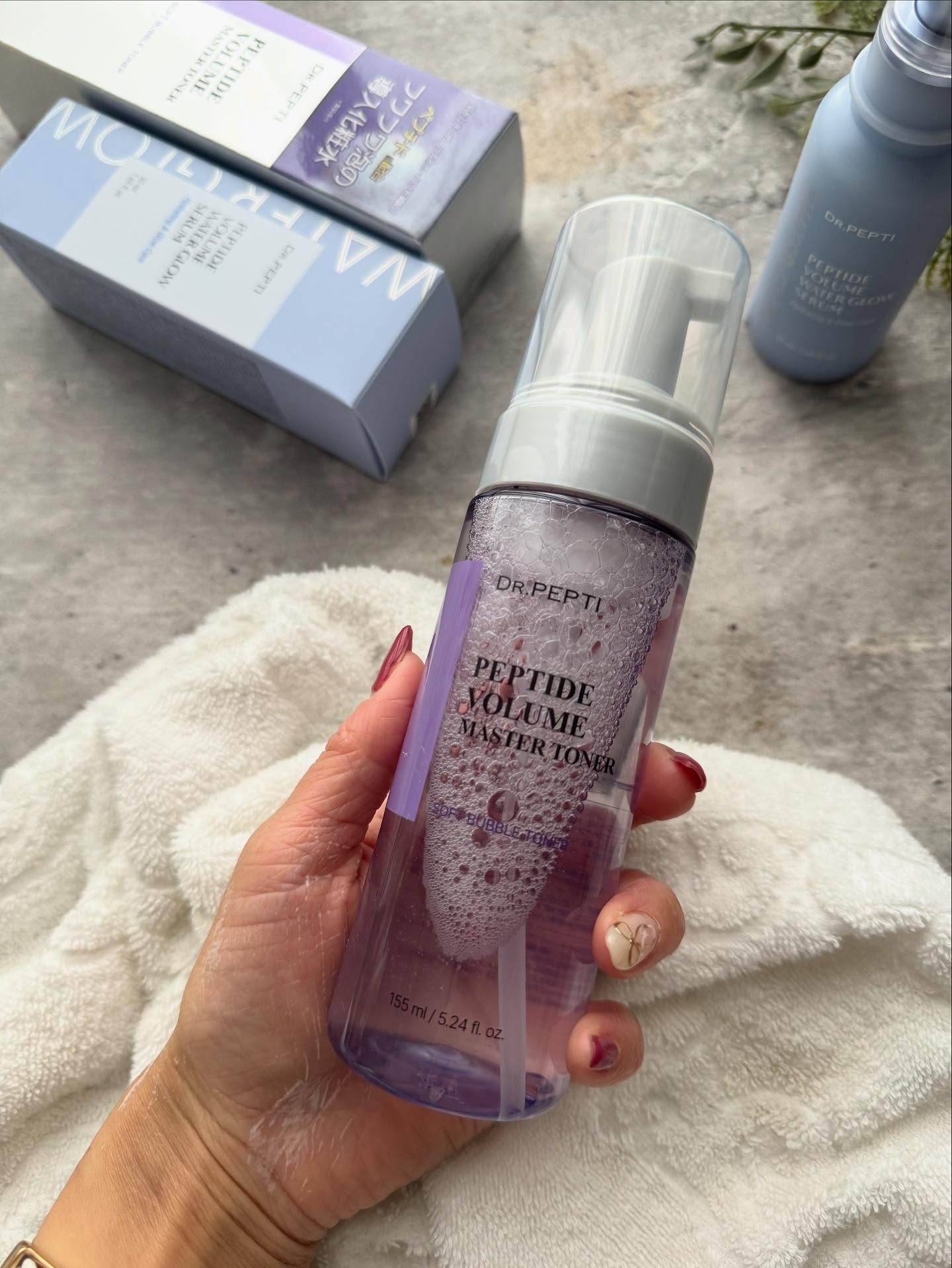 ペプチドボリュームマスタートナー/DR.PEPTI/ブースター・導入液を使ったクチコミ（2枚目）