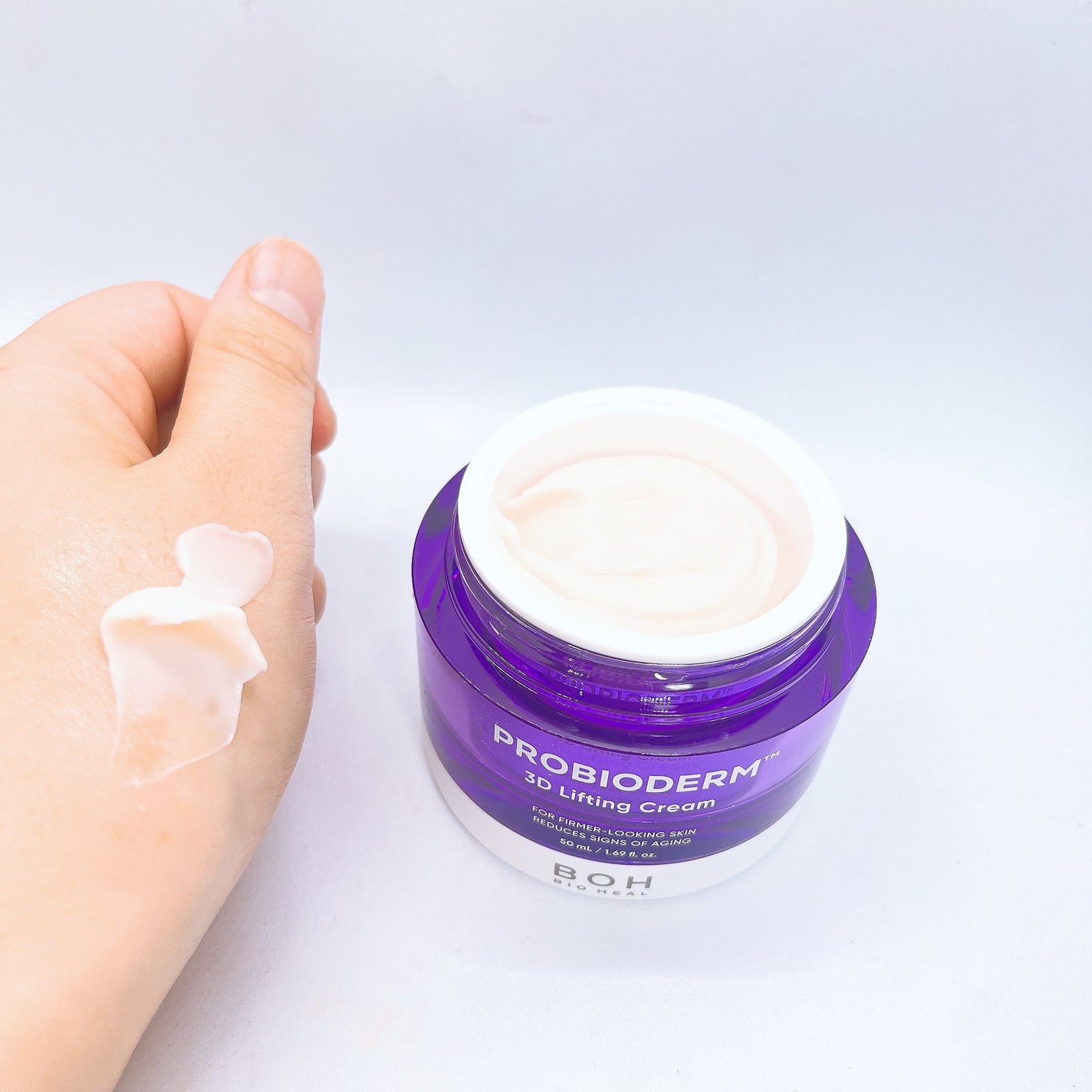 バイオヒールボ プロバイオダーム 3Dリフティングクリーム/BIOHEAL BOH/フェイスクリームを使ったクチコミ(4枚目)