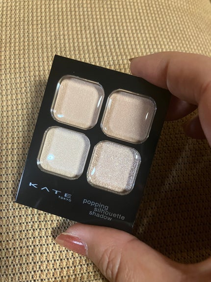 ケイト ポッピングシルエットシャドウ BE-1 シナモンポップ/KATE/アイシャドウパレットの画像