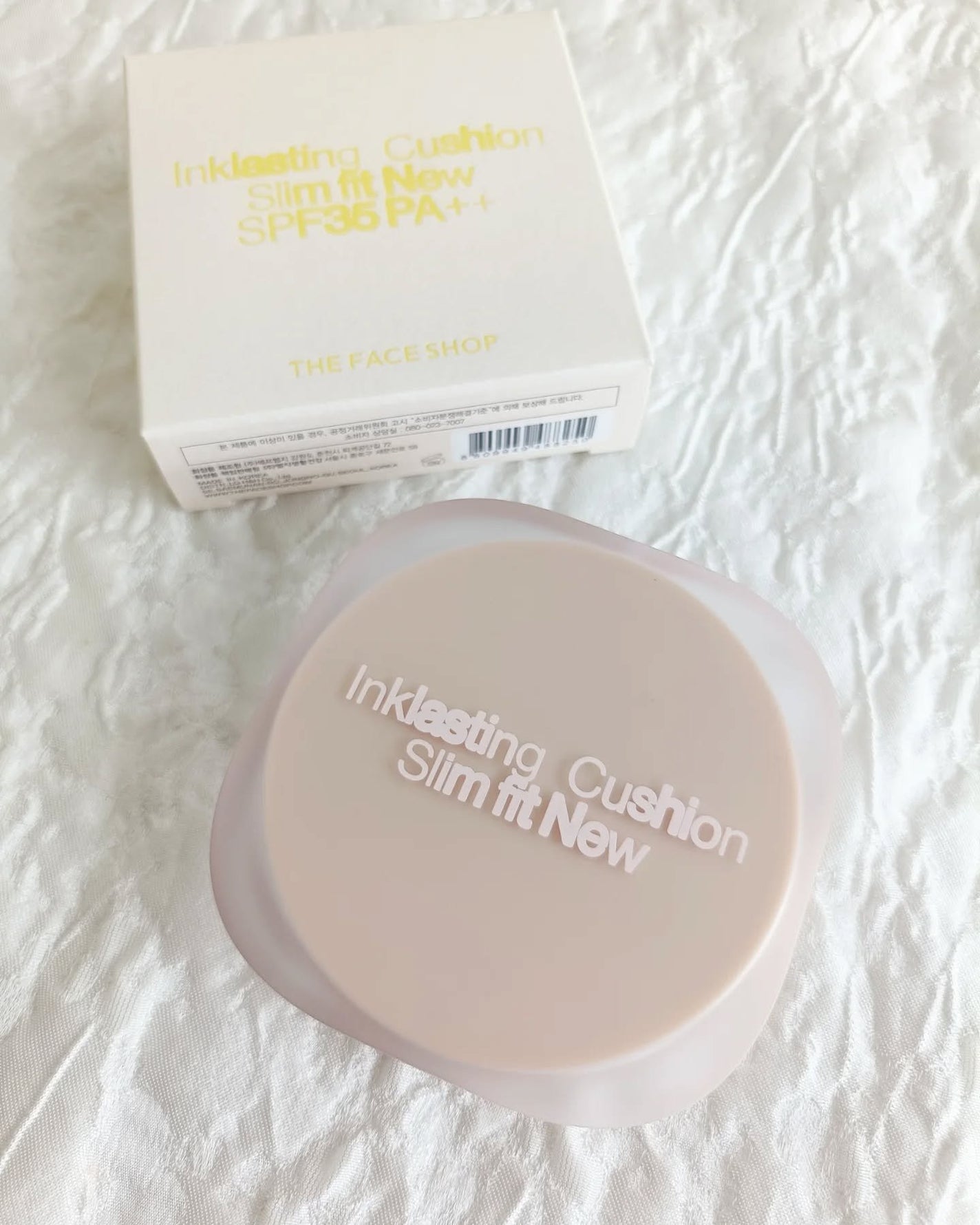 インクラスティングクッションファンデーション/THE FACE SHOP/クッションファンデーションを使ったクチコミ(4枚目)