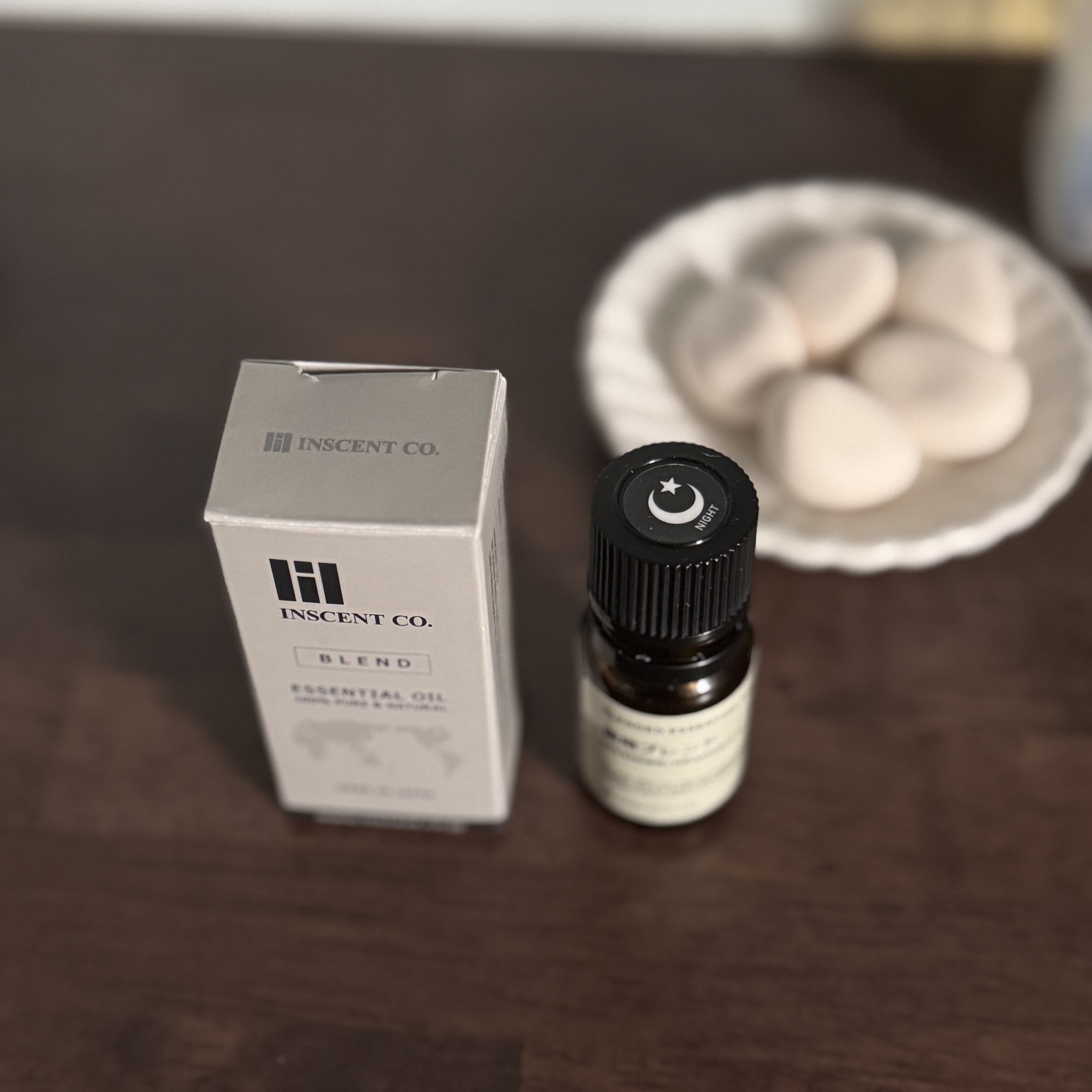ブレンドエッセンシャルオイル 夜用ブレンド/INSCENT CO./アロマオイルを使ったクチコミ（2枚目）