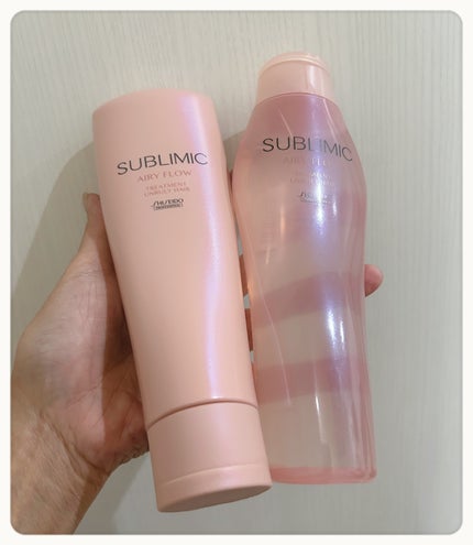 エアリーフロー シャンプー/トリートメント/サブリミック/サロンシャンプーを使ったクチコミ(1枚目)