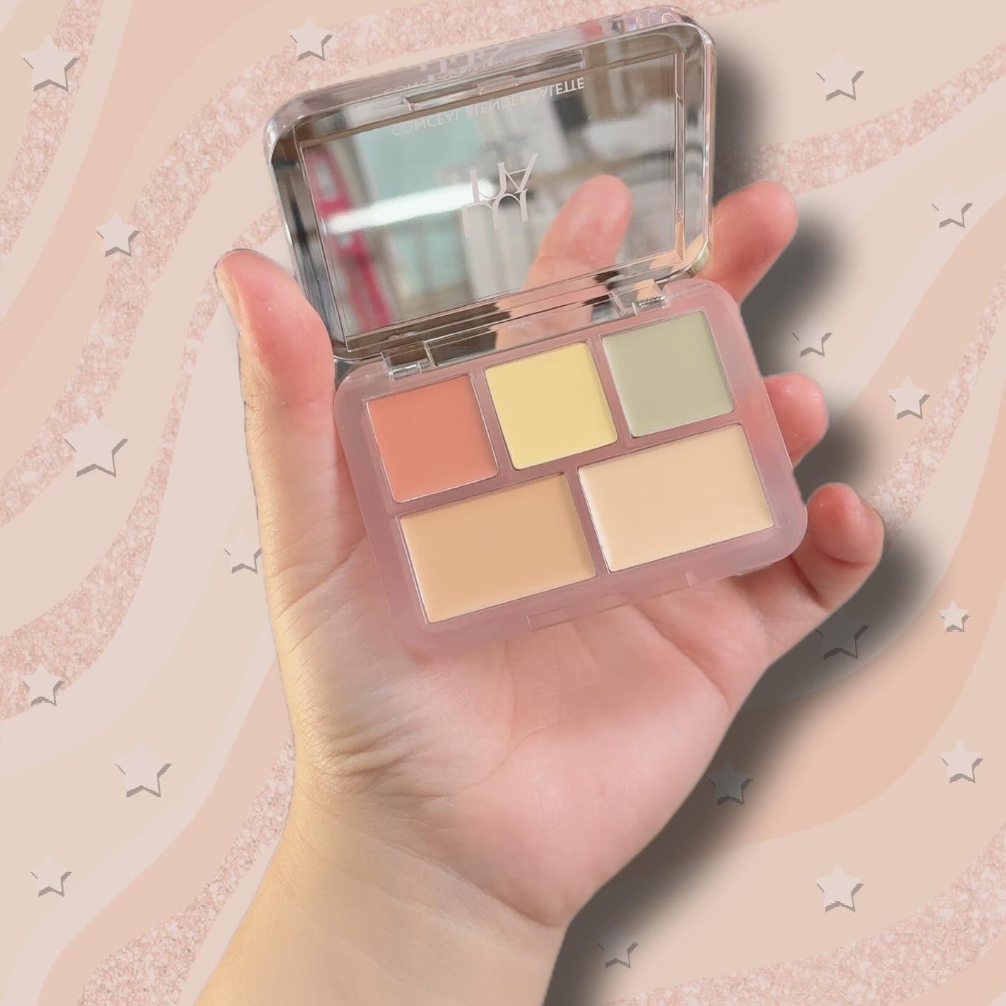 コンシールブレンダーパレット/LUNA/パレットコンシーラーを使ったクチコミ(2枚目)