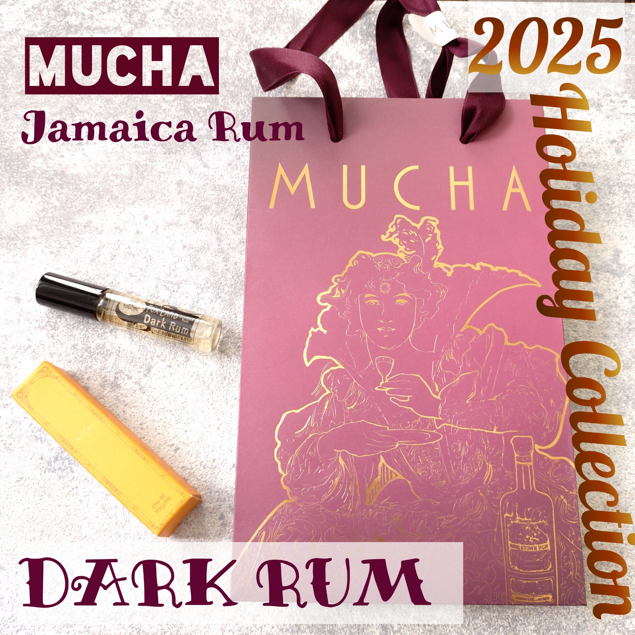 オードトワレ ジャマイカ・ラム　ダークラム 1897/ミュシャ/香水(その他)を使ったクチコミ（1枚目）