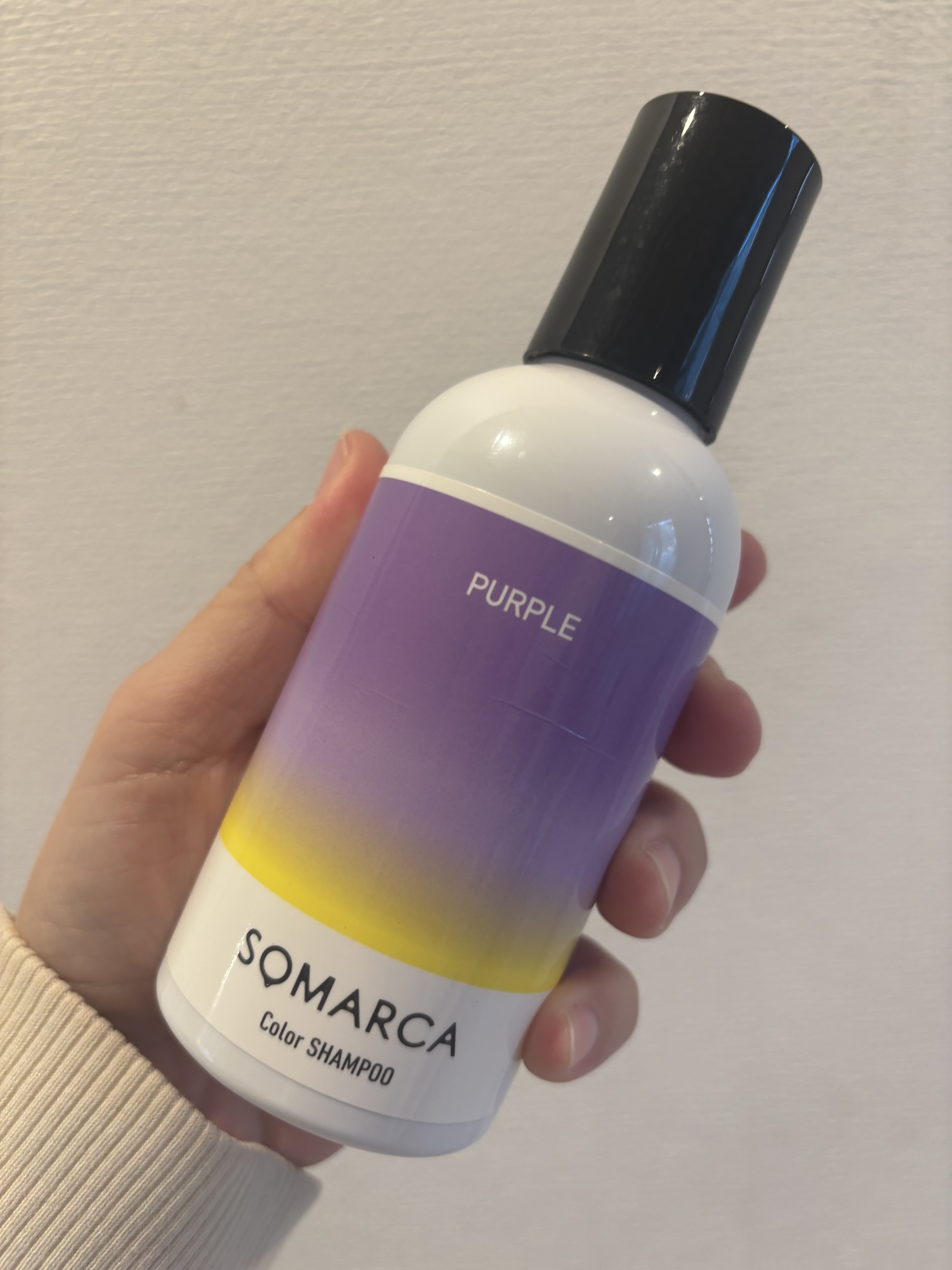 ソマルカ　カラーシャンプー/カラーチャージ シャンプー／パープル/SOMARCA/サロンシャンプーを使ったクチコミ（1枚目）