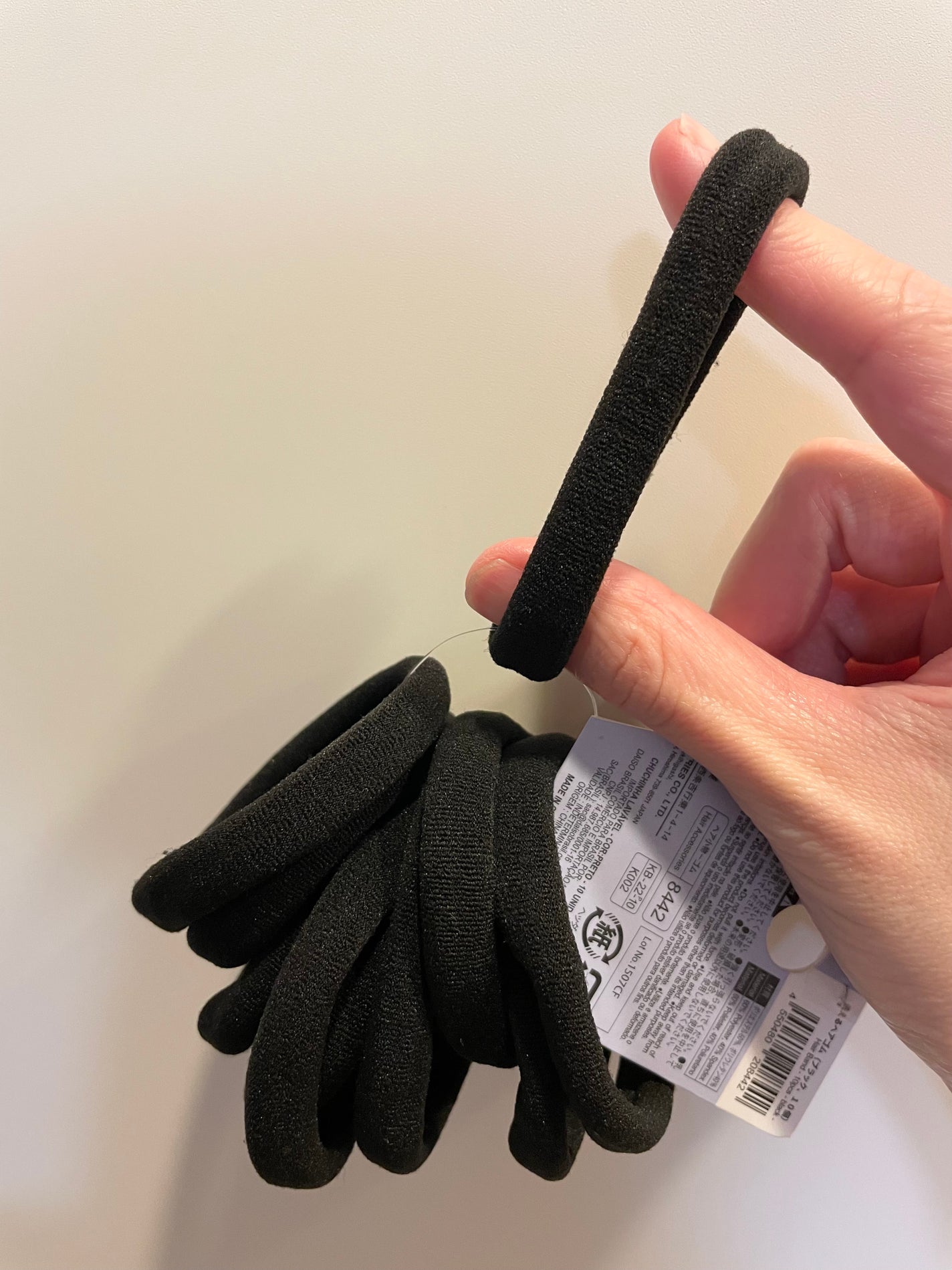 洗えるヘアゴム/DAISO/ヘアアクセサリーを使ったクチコミ(2枚目)