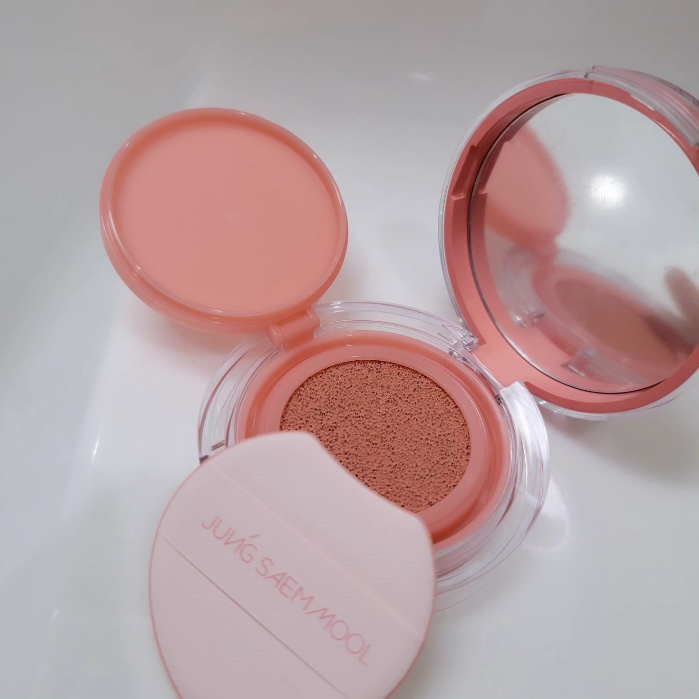 アーティストクッションブラッシュ/JUNG SAEM MOOL/リキッドチークを使ったクチコミ（3枚目）