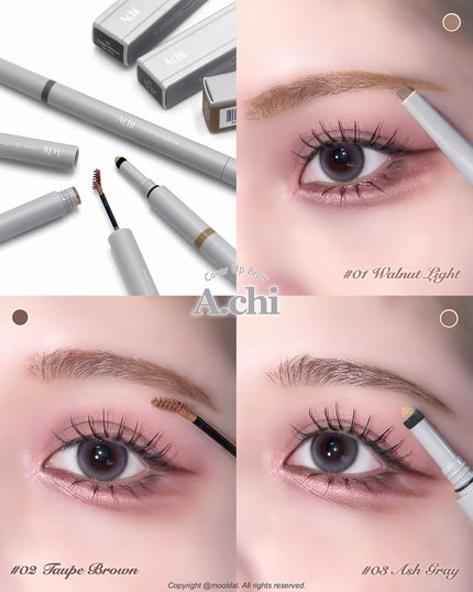 カバーアップブロウ/A.chi/アイブロウペンシルを使ったクチコミ(1枚目)