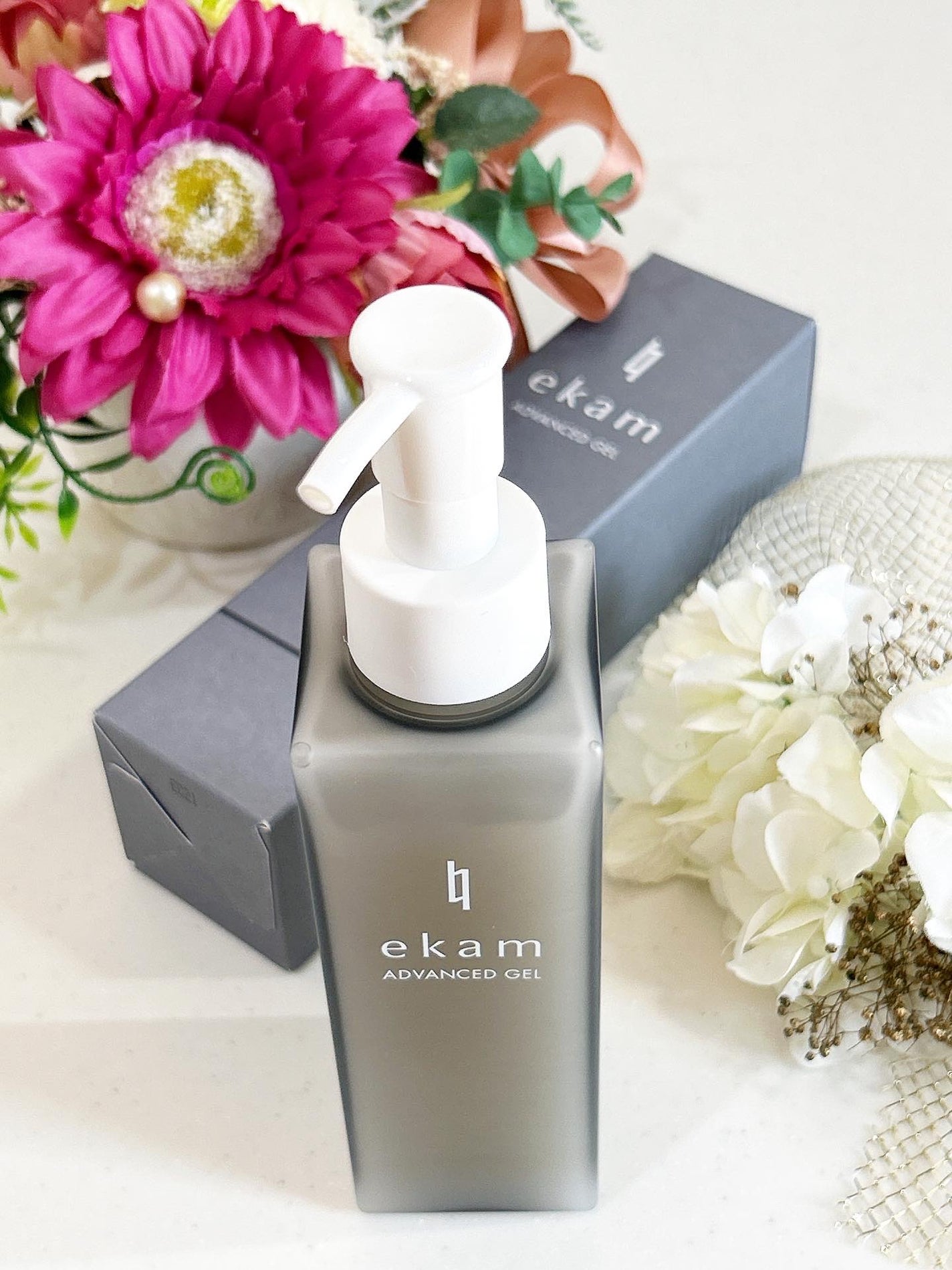 ekam アドバンスドジェル<オールインワンジェル>/ekam/オールインワン化粧品を使ったクチコミ(1枚目)