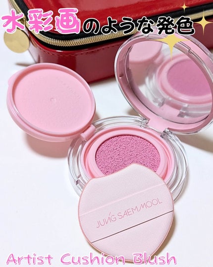 アーティストクッションブラッシュ/JUNG SAEM MOOL/リキッドチークを使ったクチコミ(1枚目)