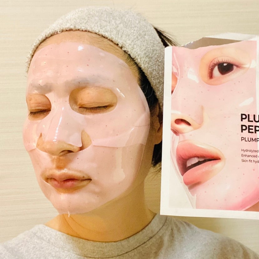 プラム ペプチド プランピング ゲルマスク/Isntree/シートマスク・パックを使ったクチコミ(3枚目)