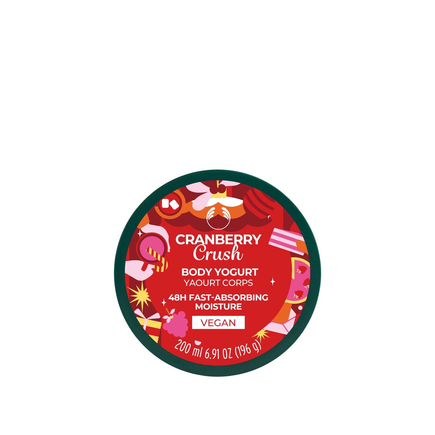 ボディヨーグルト クランベリークラッシュ THE BODY SHOP