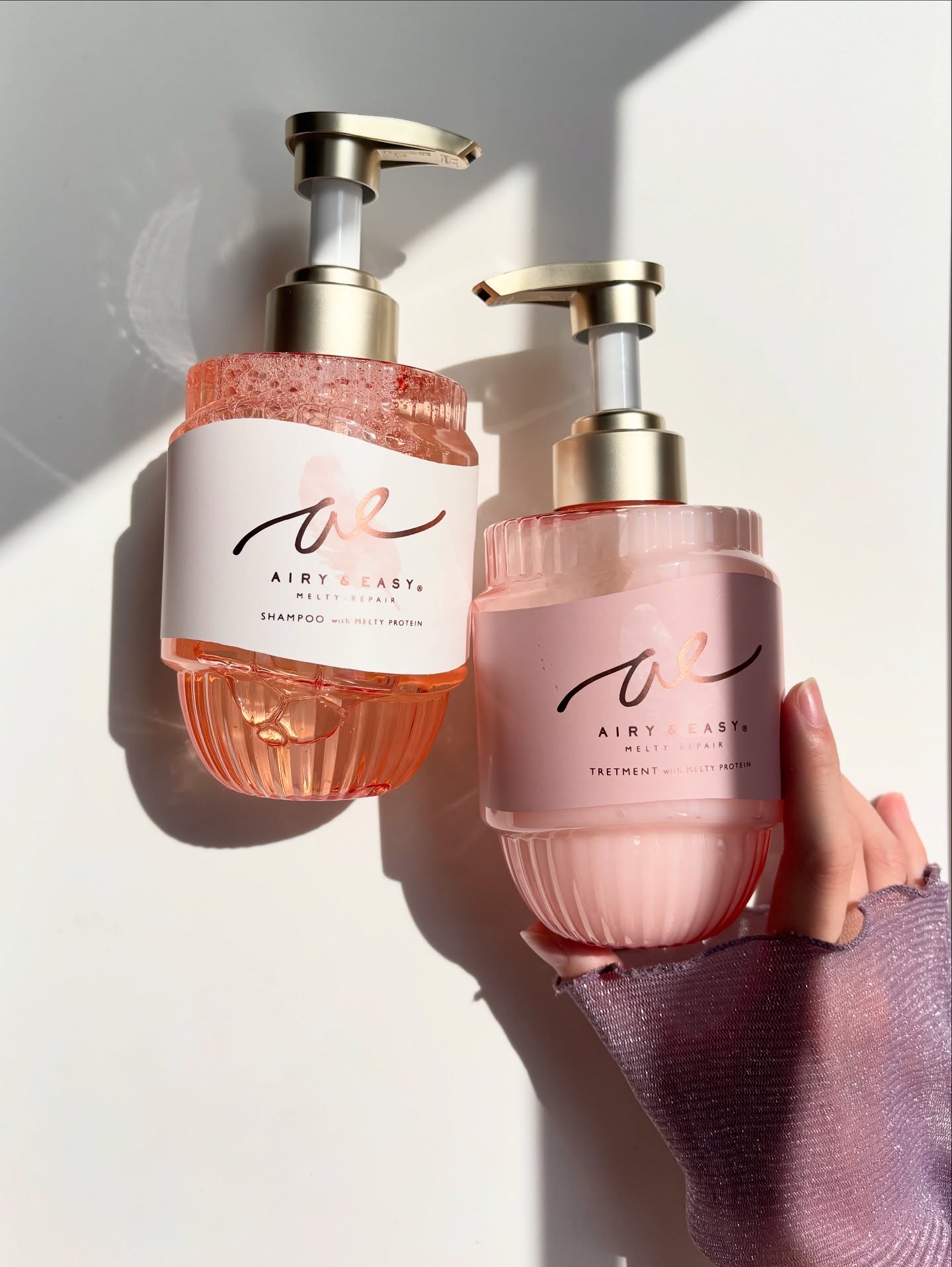 エアリー&イージー メルティリペア シャンプー/トリートメント/エアリー&イージー/市販シャンプーを使ったクチコミ（1枚目）