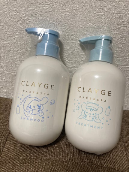 シャンプー&トリートメント SR シナモロール 限定デザインセット (通常品SR トライアル2包付き)/CLAYGE/市販シャンプーを使ったクチコミ(3枚目)