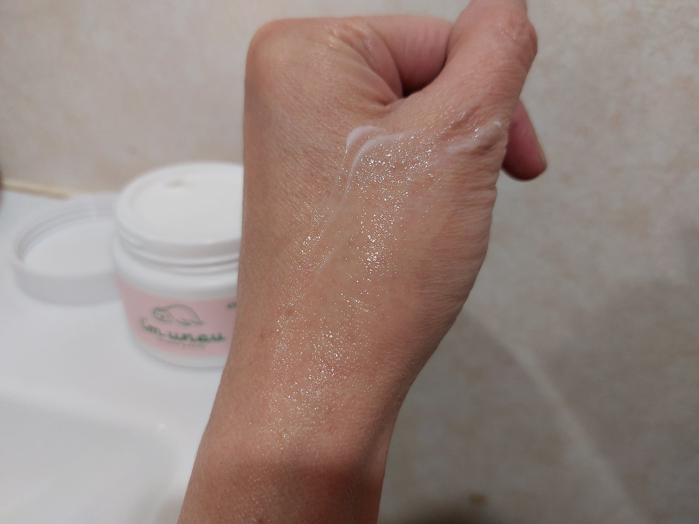 セラ ヒアルロニック ポーズ クリーム/i’m unau/フェイスクリームを使ったクチコミ(4枚目)