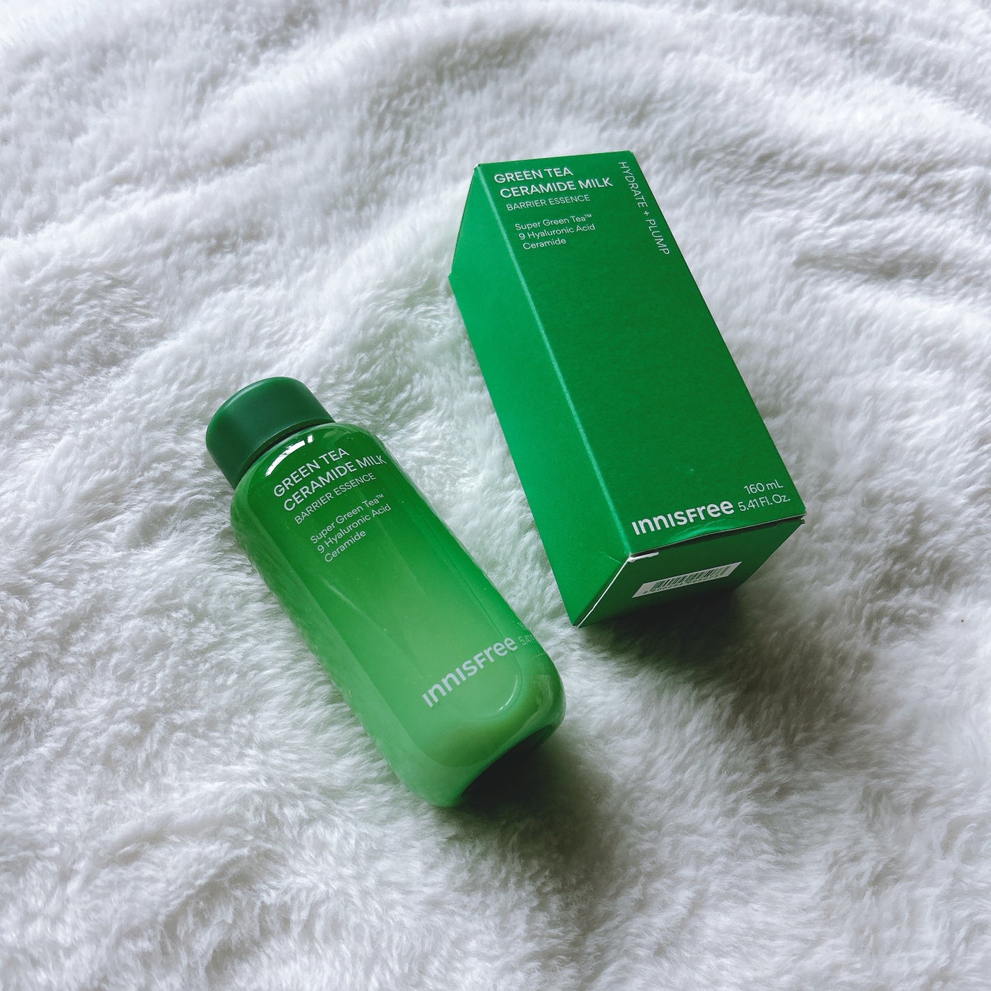 グリーンティー セラミド ミルク エッセンストナー/innisfree/化粧水を使ったクチコミ(1枚目)