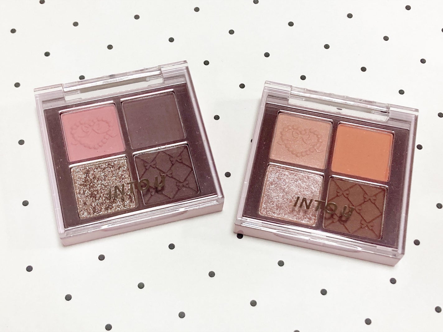 INTO U ローテーショナルアイシャドウパレット/INTO U/アイシャドウパレットを使ったクチコミ(1枚目)