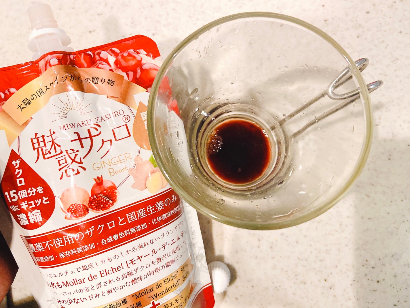 魅惑ザクロ/魅惑ザクロ/美容ドリンクを使ったクチコミ(4枚目)