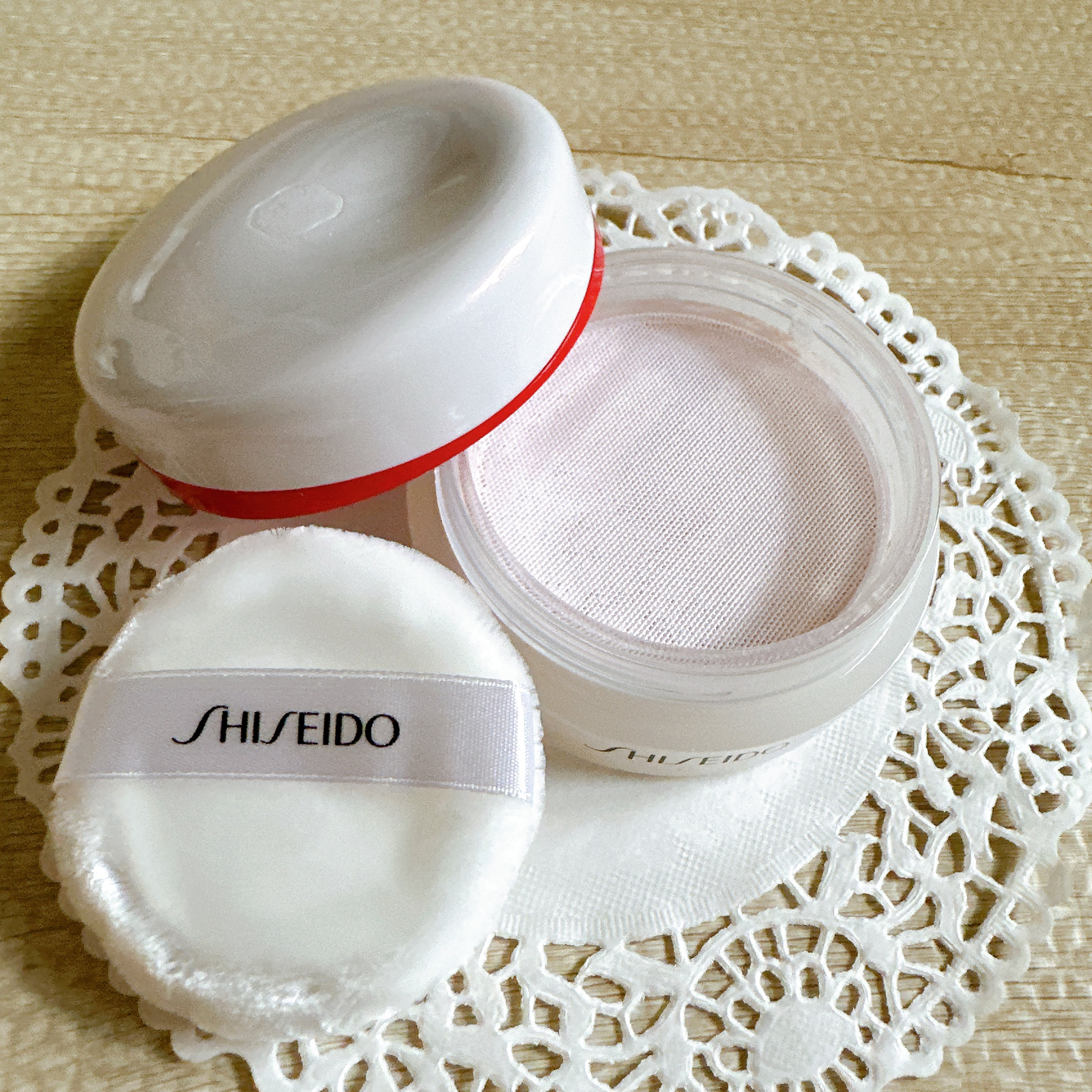 SHISEIDO エッセンス スキンセッティング パウダー/SHISEIDO/ルースパウダーを使ったクチコミ（3枚目）