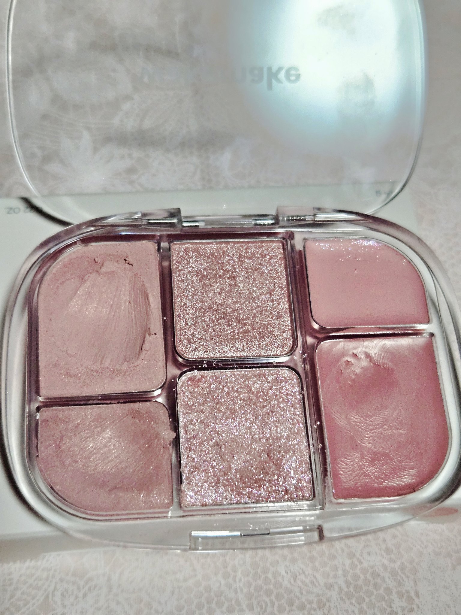 ソフトシアーマルチパレット/wakemake/アイシャドウパレットを使ったクチコミ（2枚目）