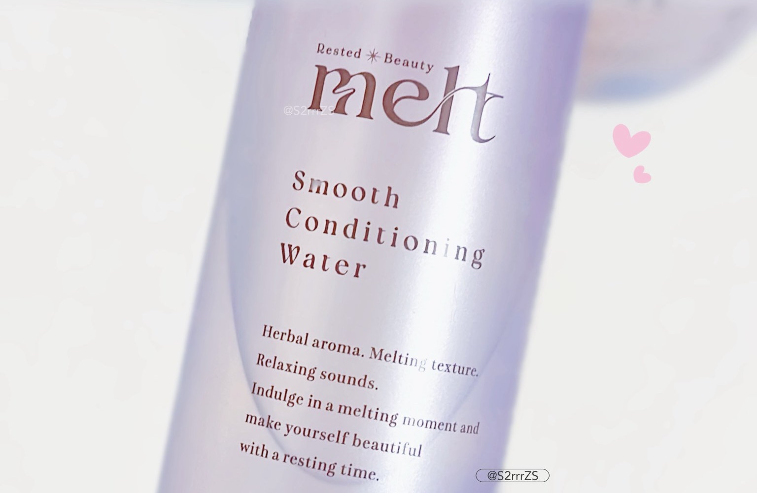 スムース コンディショニング ウォーター/melt/アウトバストリートメントを使ったクチコミ（1枚目）