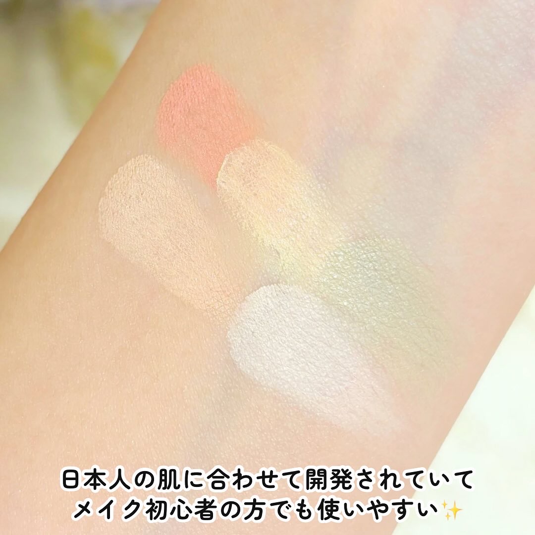 コンシールブレンダーパレット/LUNA/パレットコンシーラーを使ったクチコミ（3枚目）