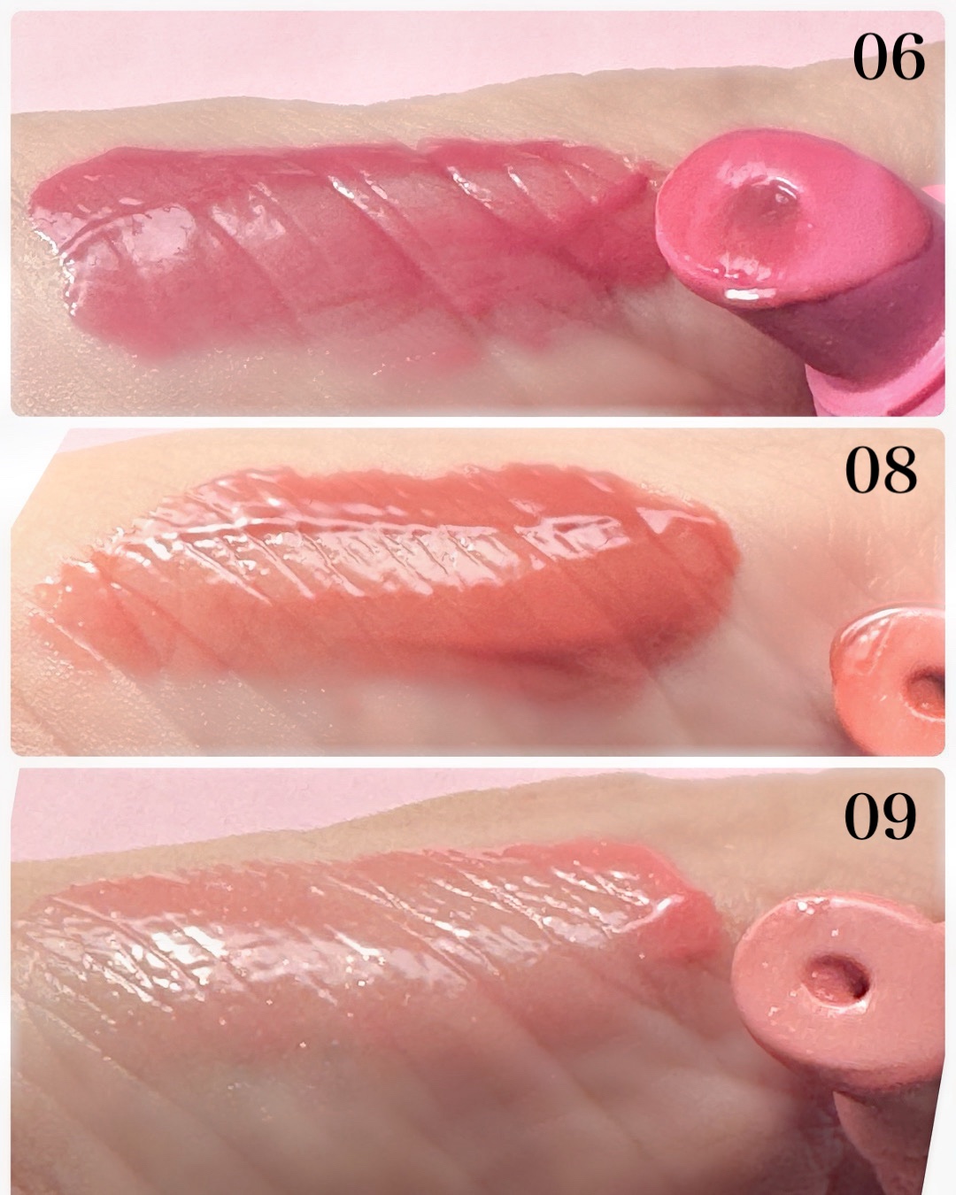 ケア/ティントバームキーリング/AMUSE/リップグロスを使ったクチコミ（2枚目）