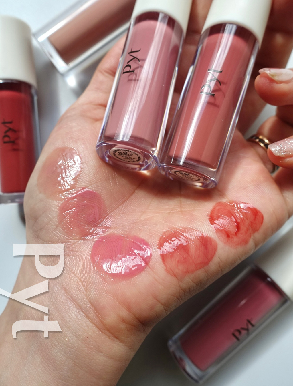 GENBALIP 01 BEIGE ROSE TINT（ベージュローゼティント）/Pyt/リップティントを使ったクチコミ（1枚目）