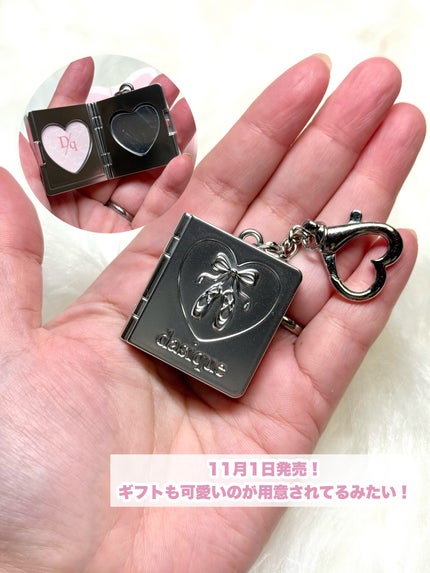 シルキーベールブラッシュ 02 スウィーティーリボン/dasique/リキッドチークの画像