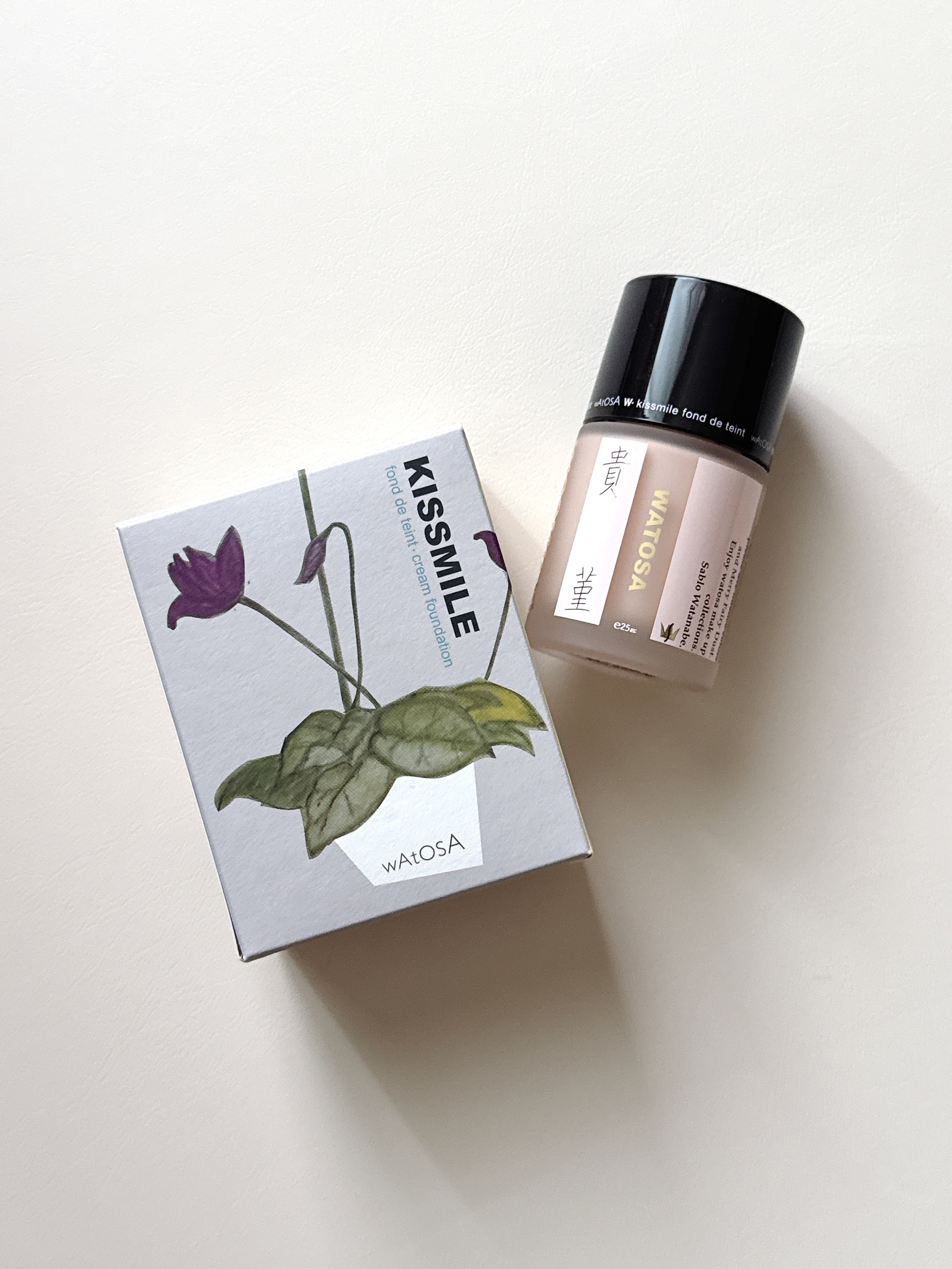 キスミレ ファンデーション クリーム/ワトゥサ/クリーム・エマルジョンファンデーションを使ったクチコミ（1枚目）