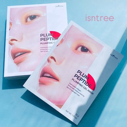 プラム ペプチド プランピング ゲルマスク/Isntree/シートマスク・パックを使ったクチコミ(1枚目)