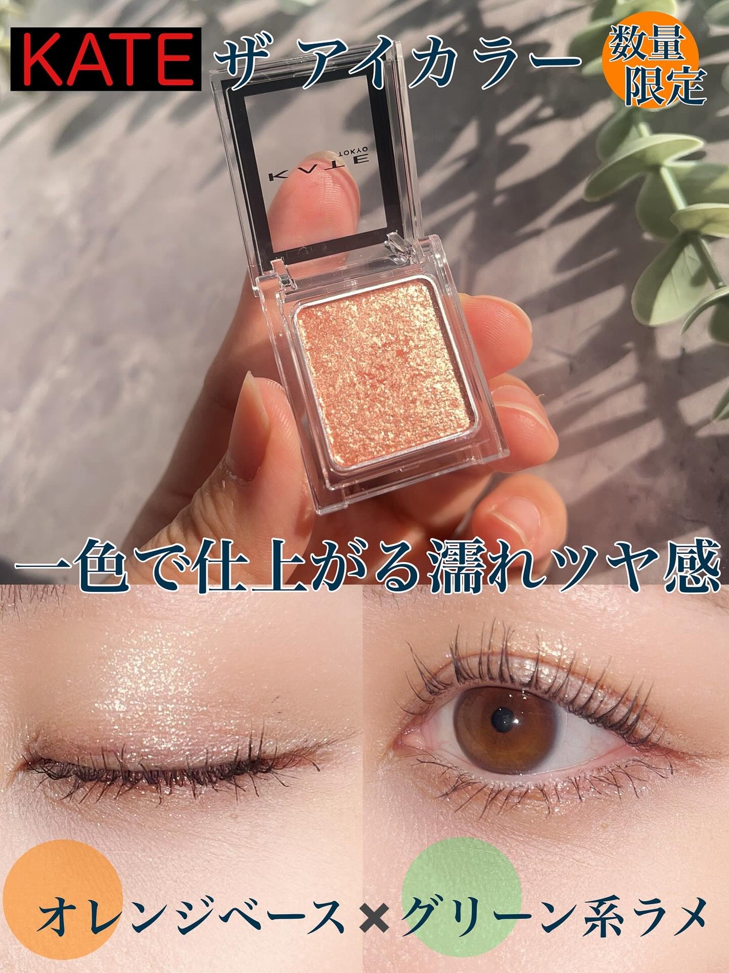 ケイト ザ アイカラー/KATE/単色アイシャドウを使ったクチコミ(1枚目)