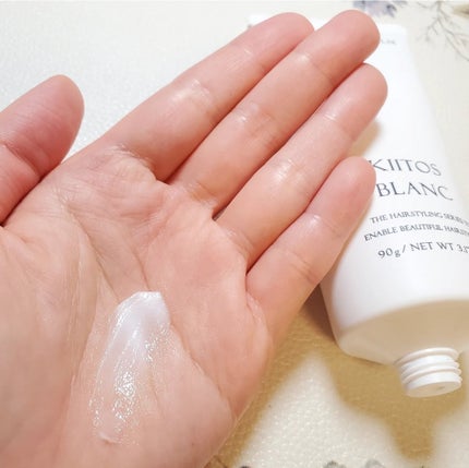 キートス ブラン ヘアクリームバーム 0/サンコール/ヘアワックス・クリームを使ったクチコミ(3枚目)
