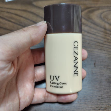 ラスティングカバーファンデーション/CEZANNE/リキッドファンデーションを使ったクチコミ(1枚目)
