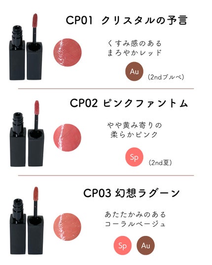 ケイト リップモンスター クリスタルポッド/KATE/口紅を使ったクチコミ(3枚目)