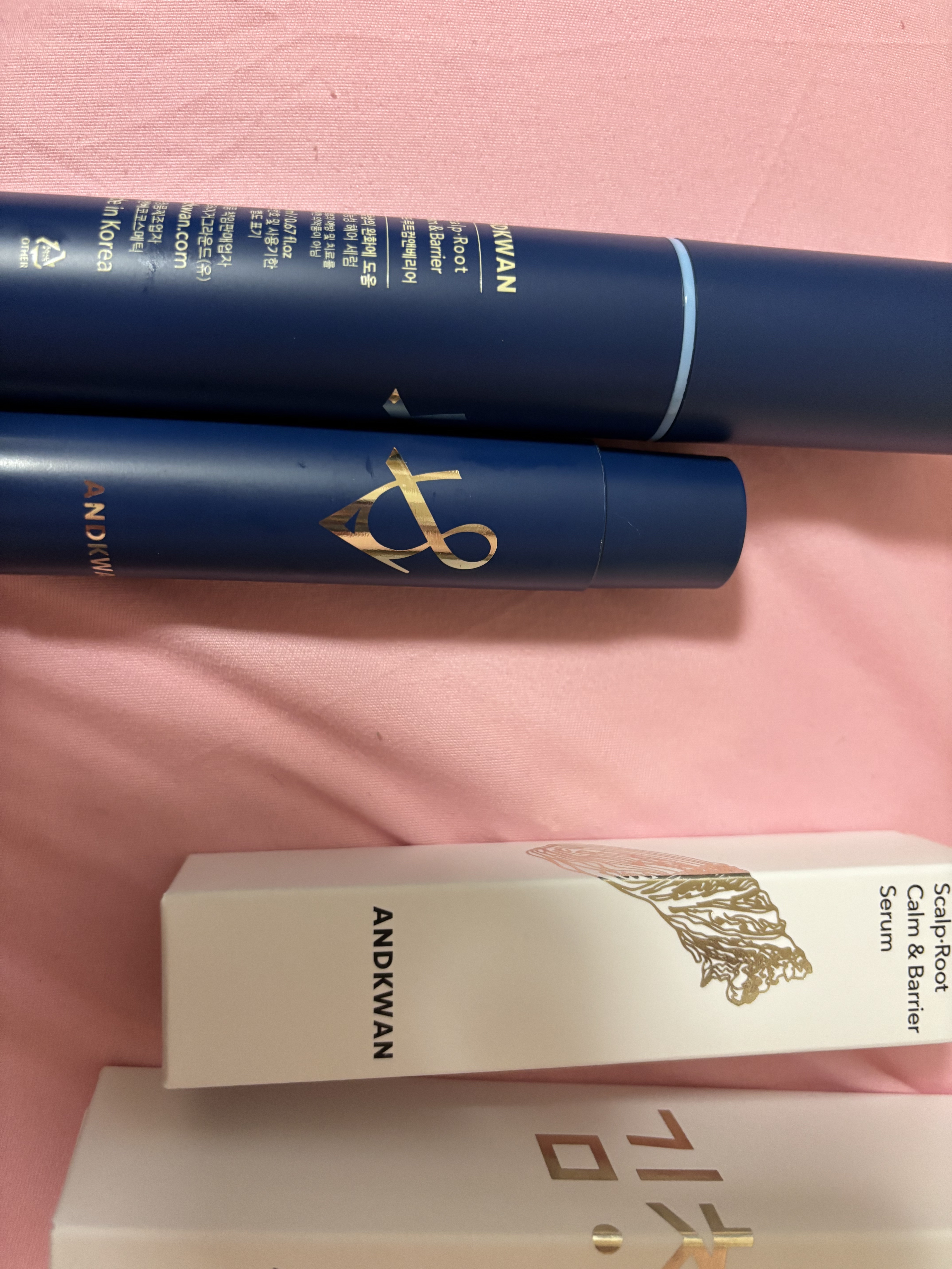 Scalp Root Calm & Barrier（コンブ一体型＋リフィル セット）/ANDKWAN/スカルプブラシを使ったクチコミ（1枚目）