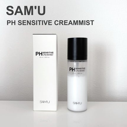 PHセンシティブクリームミスト/SAM'U/ミスト状化粧水を使ったクチコミ(1枚目)