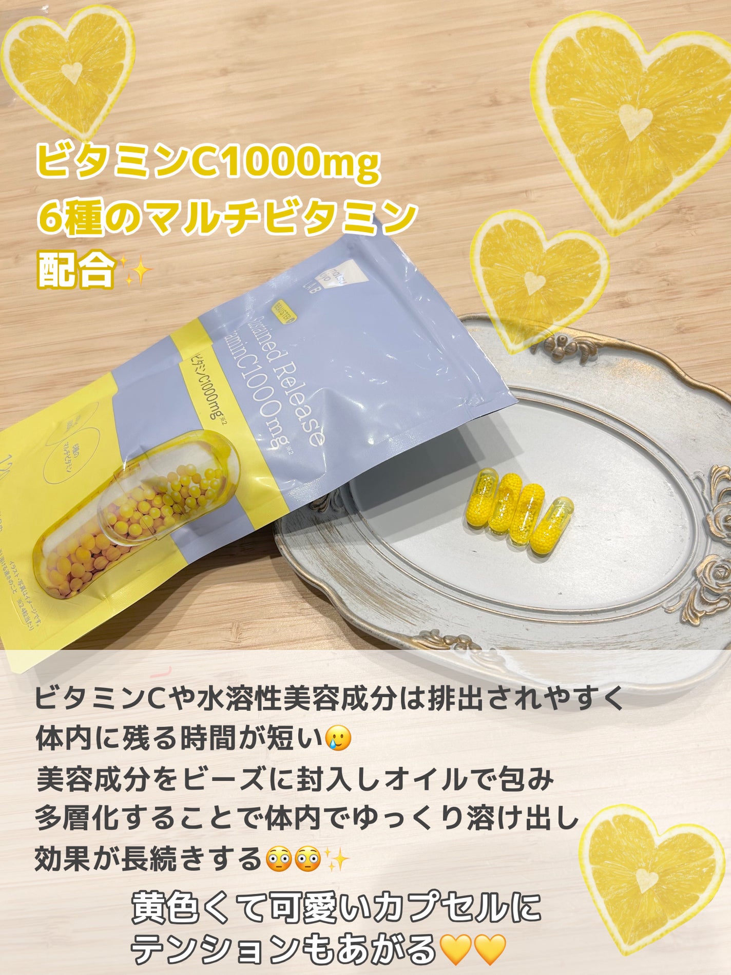 ビュースター 持続型ビタミンC1000/matsukiyo LAB/美容サプリメントを使ったクチコミ(2枚目)