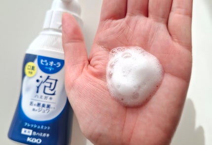 ピュオーラ 泡ハミガキ/ピュオーラ/歯磨き粉を使ったクチコミ(3枚目)