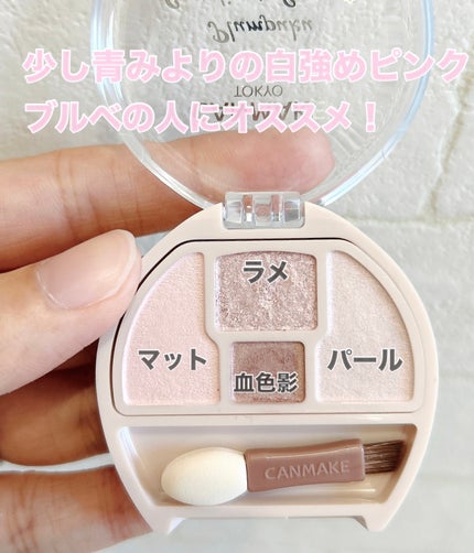 プランぷくコーデアイズNeo/キャンメイク/アイシャドウを使ったクチコミ(2枚目)