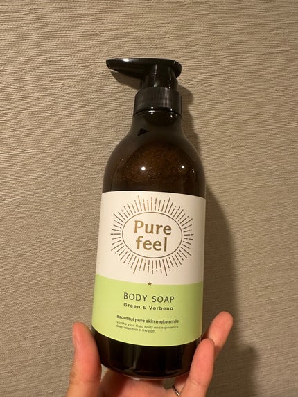 Purefeel ボディソープ グリーン&ヴァーベナの香り/Purefeel/ボディソープを使ったクチコミ(1枚目)