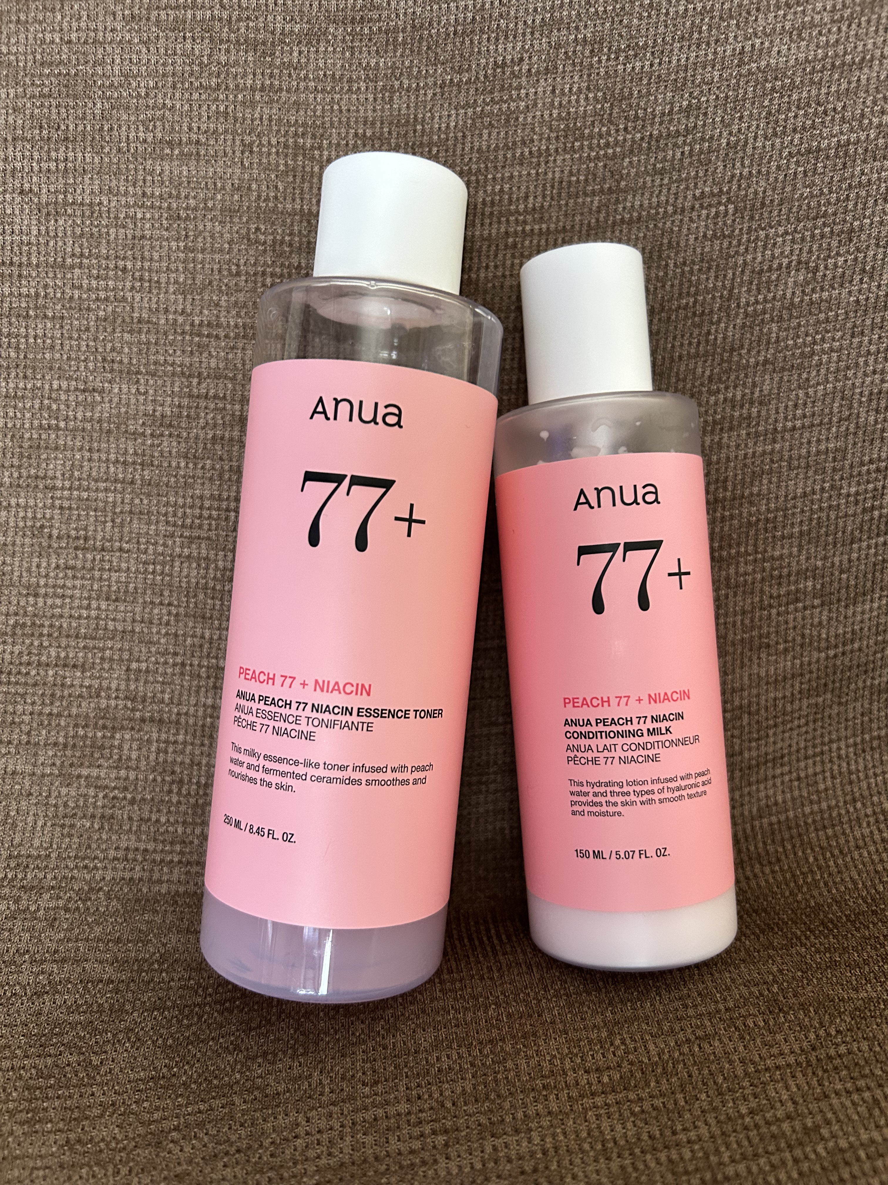 桃77%ナイアシンコンディショニングミルク/Anua/乳液を使ったクチコミ（1枚目）