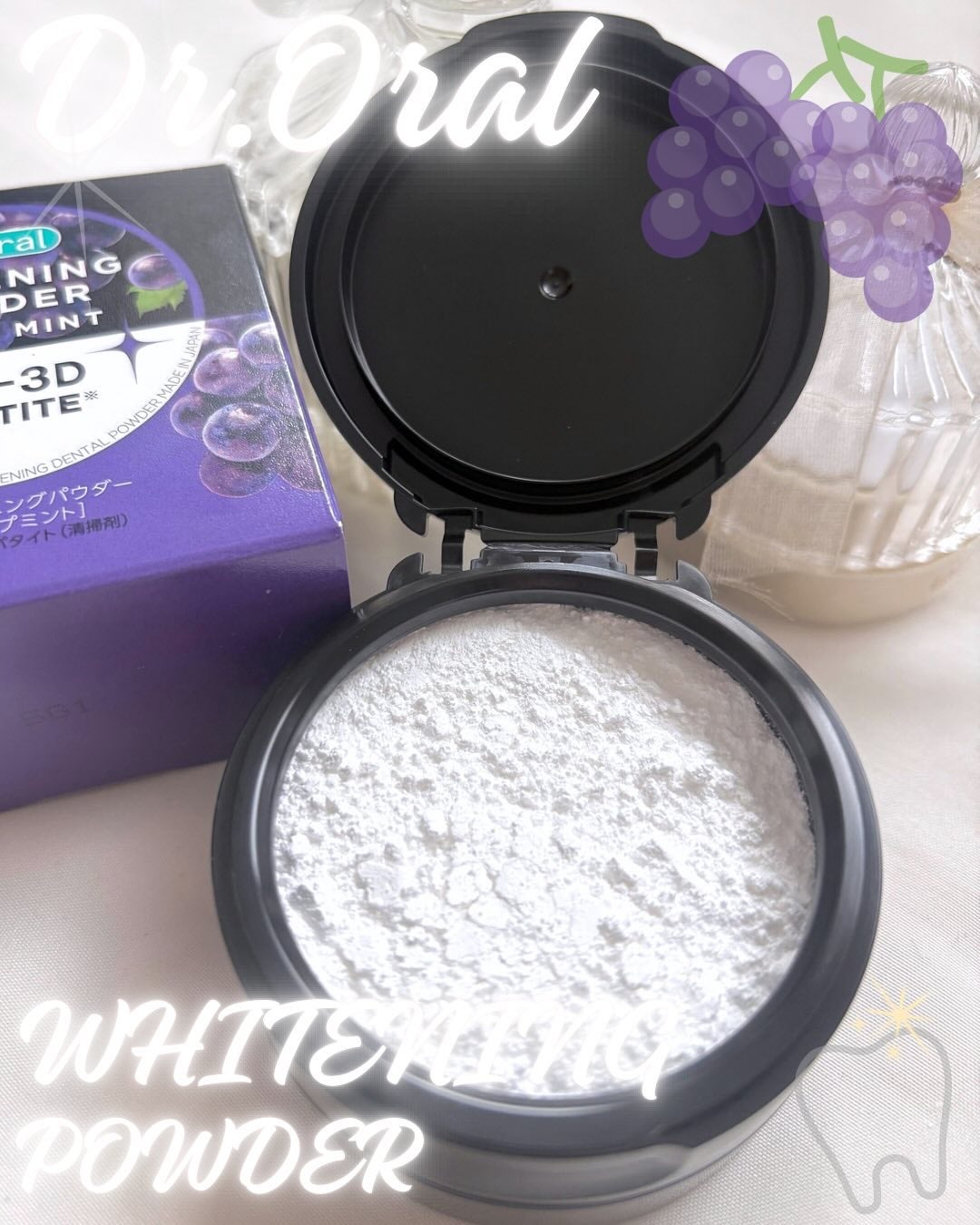 Dr.オーラル 3Dホワイトニングパウダー(プライムミント)/Dr.Oral/歯磨き粉を使ったクチコミ(3枚目)