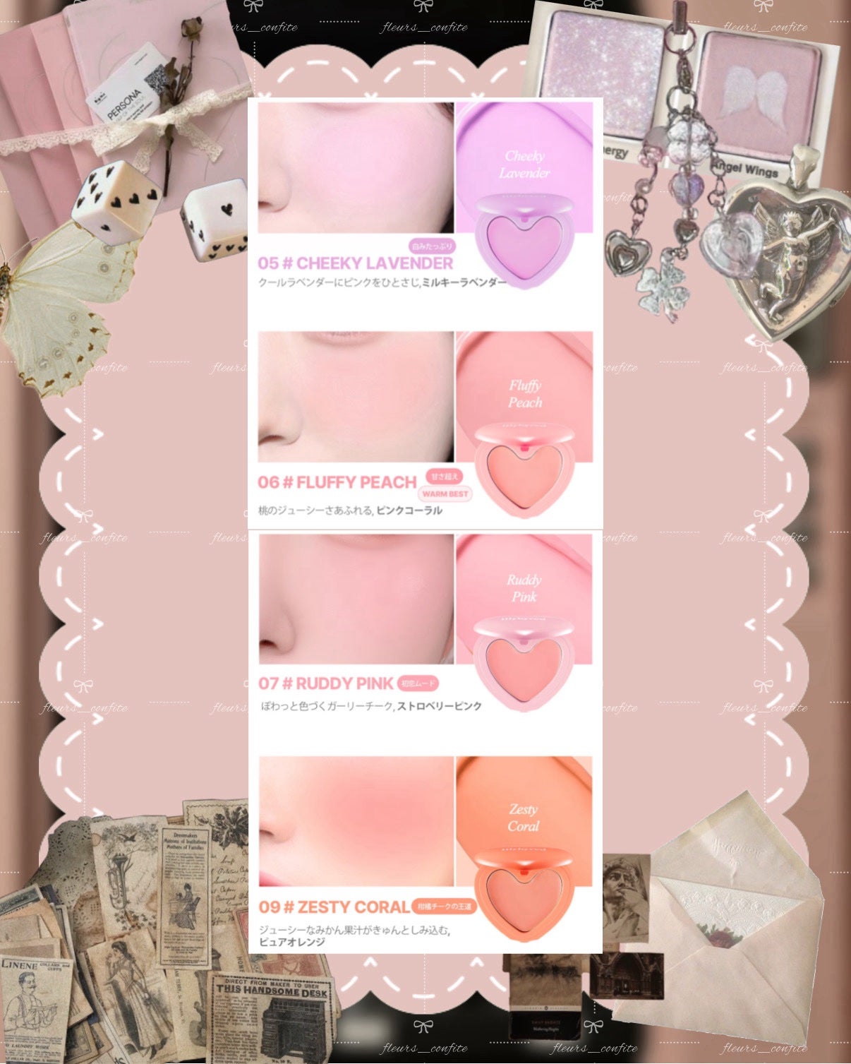 Luv Beam Cheek/lilybyred/パウダーチークを使ったクチコミ(6枚目)