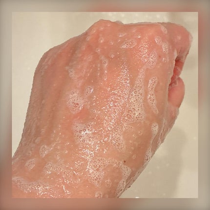 Q+Me スウィート ボム タラソ スクラブ/AGARISM/バスト・ヒップケアを使ったクチコミ(3枚目)