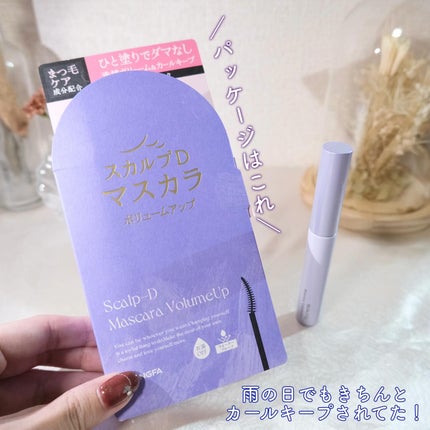 スカルプD マスカラ ボリュームアップ/アンファー(スカルプD)/マスカラを使ったクチコミ(3枚目)