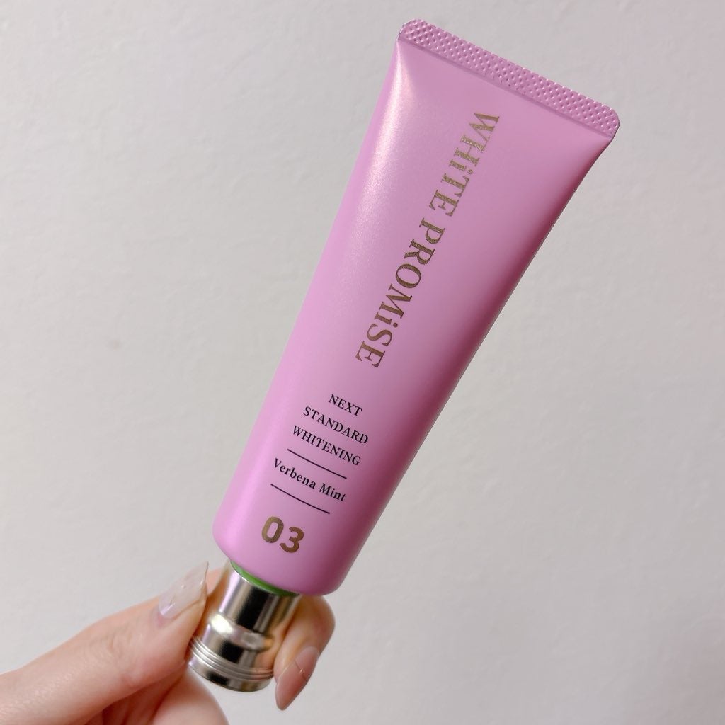 ホワイトプロミス  美白*+口臭ケア/WHiTE PROMiSE/歯磨き粉を使ったクチコミ(1枚目)