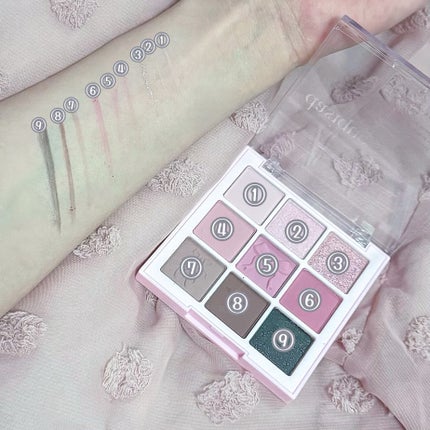 シャドウパレット/dasique/アイシャドウパレットを使ったクチコミ(3枚目)