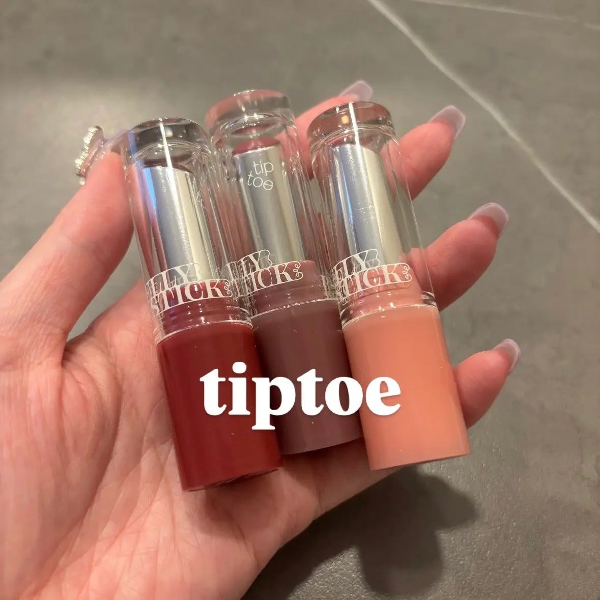 ジェリースティック/tiptoe/口紅を使ったクチコミ(1枚目)